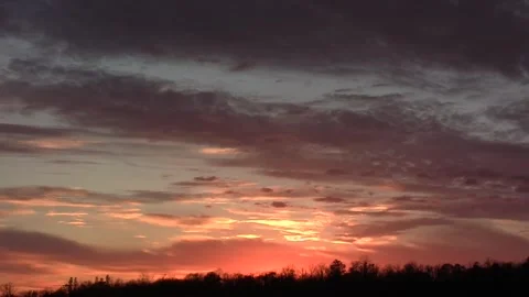 Clip 25, 26 pink clouds Stock Footage 292815146
