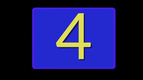 Clip art vector graphic illustration countdown  10 to 1 timer Video stock 313529367