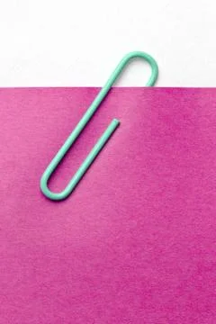 Clip on blank note Stock Photos