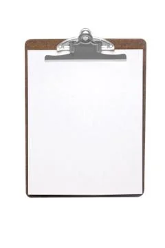 Clip board Stock Photos