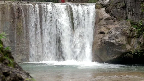 Clip with different shots of waterfalls Stock Footage 196615678