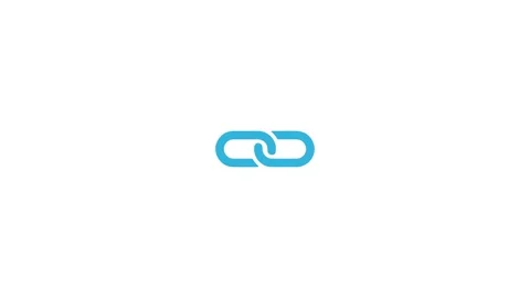 Clip icon 4k in white background Stock Footage 306878347