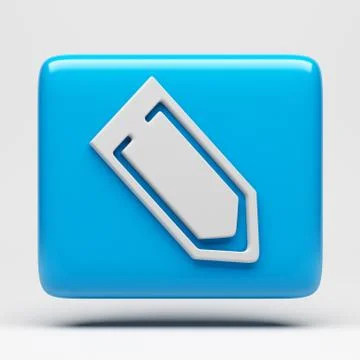 Clip icon. Stock Illustration
