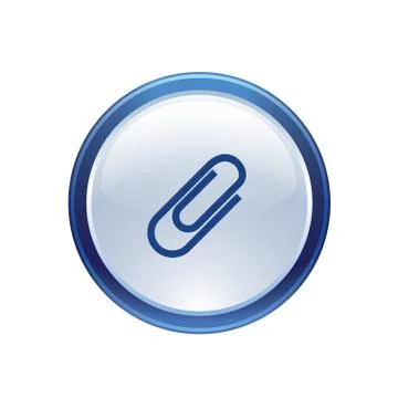 Clip icon web Stock Illustration