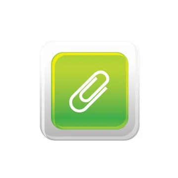 Clip icon web Stock Illustration