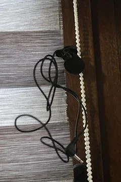 Clip-on microphone, Lapel mic with cable Foto stock