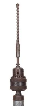 Clip of the old drill Stock Photos