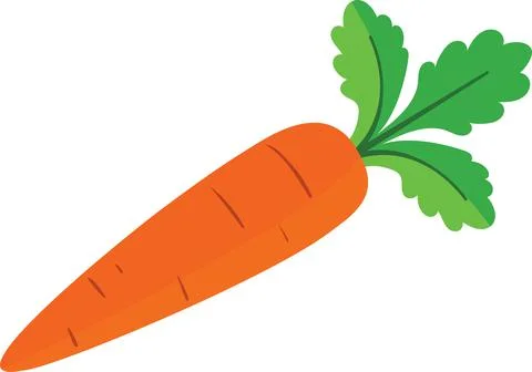 Clipart Vector Carrot Stock Illustration