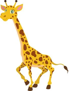 Clipart Vector Giraffe Stock Illustration