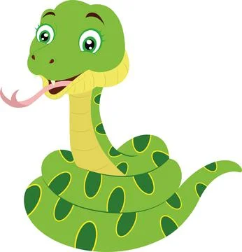 Clipart Vector Snake Stock Illustration