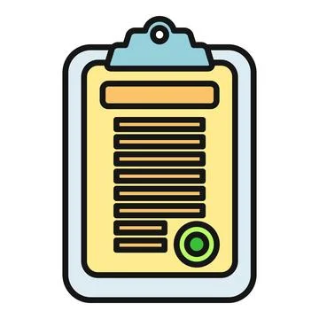Clipboard document with checklist and approved stamp 스톡 일러스트