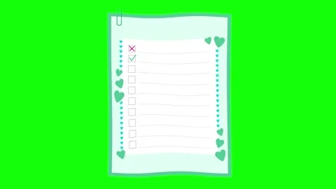 Clipboard Dynamic Motion Graphic Overlay Vídeos de archivo 337990977