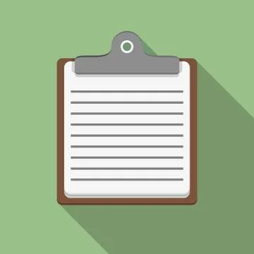 Clipboard Icon Stock Illustration