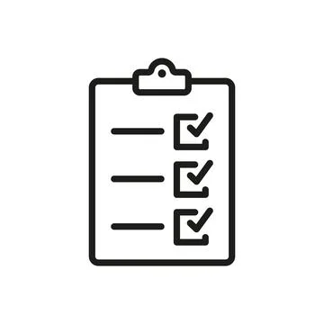 Clipboard icon vector design templates simple and modern Stock Illustration