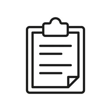 Clipboard icon vector design templates simple and modern Stock Illustration