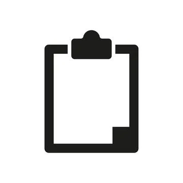 Clipboard icon vector design templates simple and modern Stock Illustration