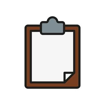 Clipboard icon vector design templates simple and modern Stock Illustration