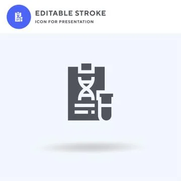 Clipboard icon vector, filled flat sign, solid pictogram isolated on white, logo イラスト素材