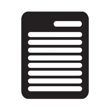 Clipboard  icon vector illustration 스톡 일러스트