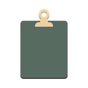 Clipboard Icon Vector Illustration Stock Illustration