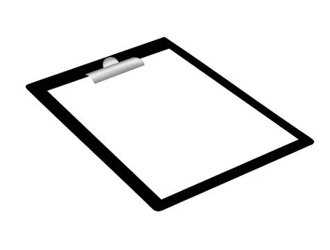 Clipboard Stock Illustration