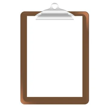 Clipboard Stock Illustration