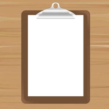 Clipboard Stock Illustration