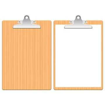 Clipboard Stock Illustration