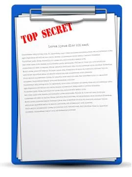 Clipboard Stock Illustration