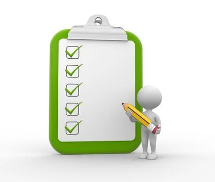Clipboard Stock-Illustration