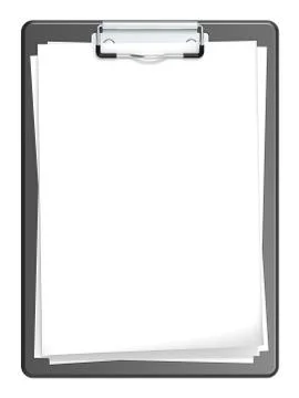 Clipboard. Stock Illustration