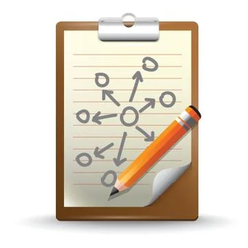 Clipboard Stock-Illustration