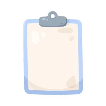 Clipboard Stock Illustration