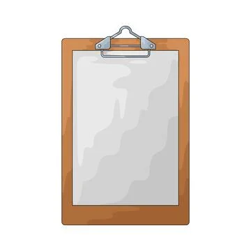 Clipboard illustration Stockillustratie