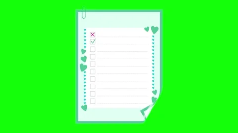 Clipboard Looping with Check on Chroma Key for Compositing Stock-Footage 337991003