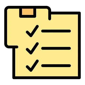 Clipboard relocation icon vector flat Illustrazione stock