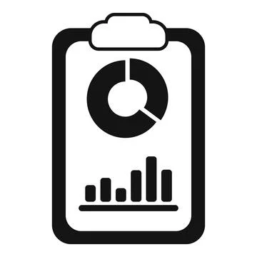 Clipboard seo icon simple vector. Evolution presence Stock Illustration