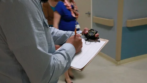 CLIPBOARD STOPWATCH 2 動画素材 128269072