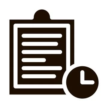 Clipboard Tablet With Tasks Vector Icon イラスト素材