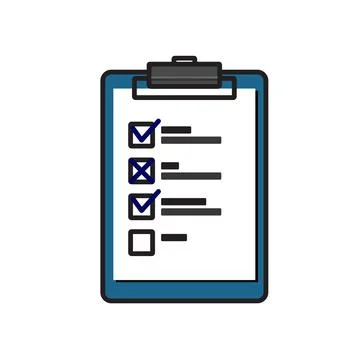 Clipboard Vector Stock Illustration