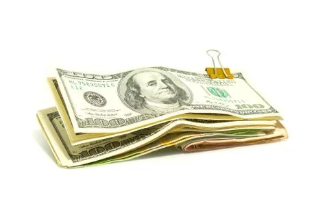 Clipofdollarnote Stock Photos