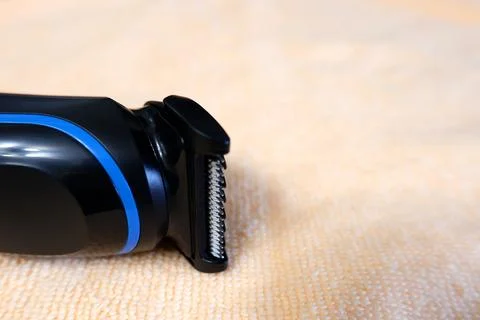 Clipper shaving head close up Stock Photos