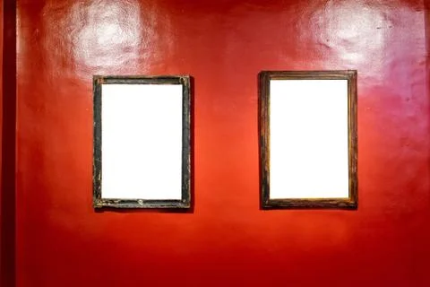 Clipping path for advertisement Stock Photos