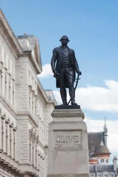 Clive monument Stock Photos