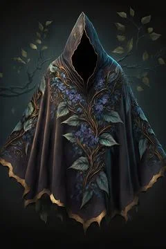 Cloak of elvenkind Stock Illustration