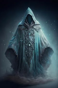 Cloak of invisibility Stock Illustration