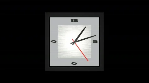 Clock 01 Video stock 800053