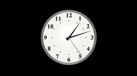 Clock 02 Video stock 824246
