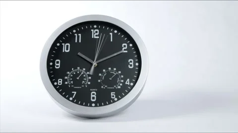 Clock 02 Time Lapse Video stock 40214765
