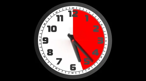 Clock 1 1 PNG Stock Footage 34466897